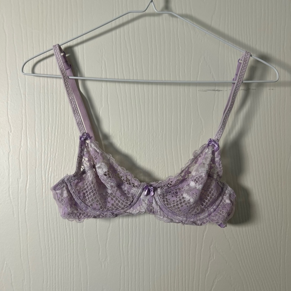Lavender Lace Bralette